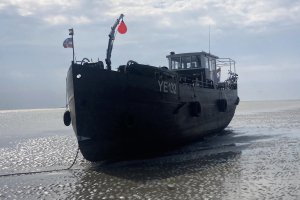 Kotter Ex Mosselkotter, Ex-professionele motorboot  - Scheepszaken Leiden