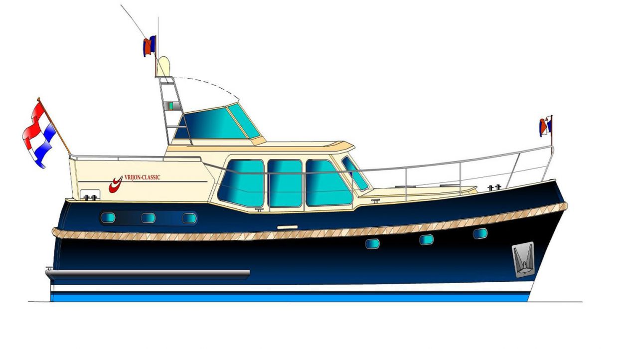 Vri-Jon Classic 40, Motoryacht for sale by DSA Yachts