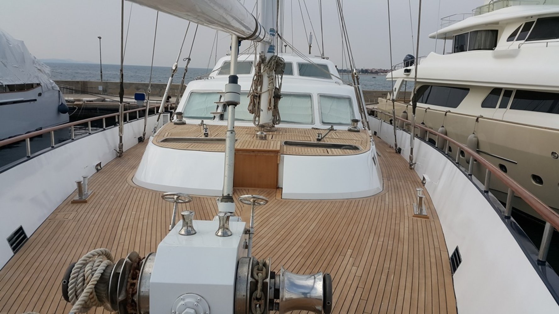 Ortona Navi Sailyacht Perini Design sailboat for sale White Whale Yachtbrokers