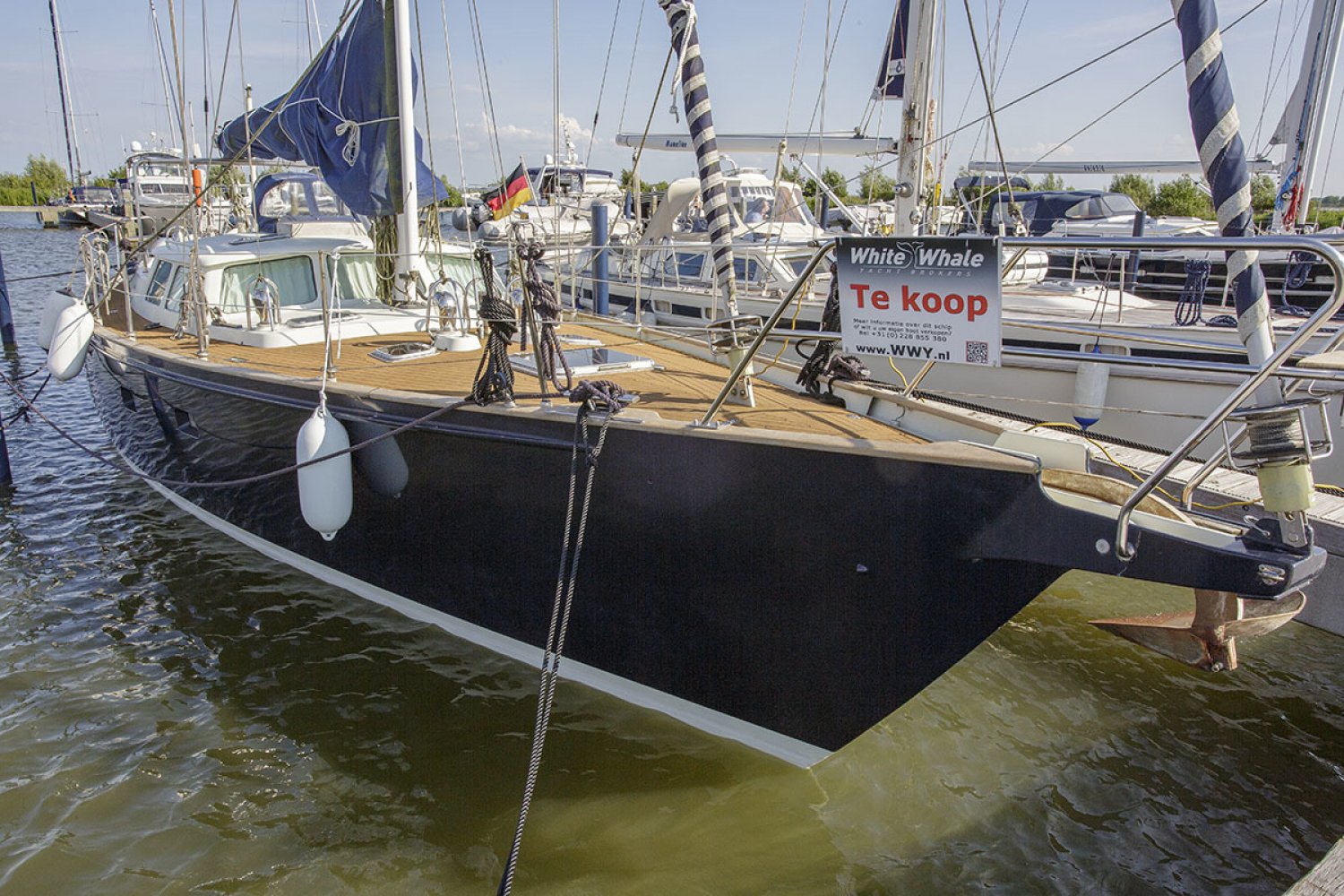 Aantrekkingskracht Rekwisieten Buiten Koopmans 48 Centerboard zeilboot te koop | White Whale Yachtbrokers
