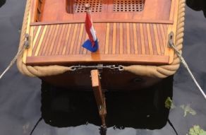 Hollandse Motor Sloep Full Mahonie