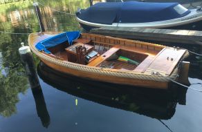 Hollandse Motor Sloep Full Mahonie