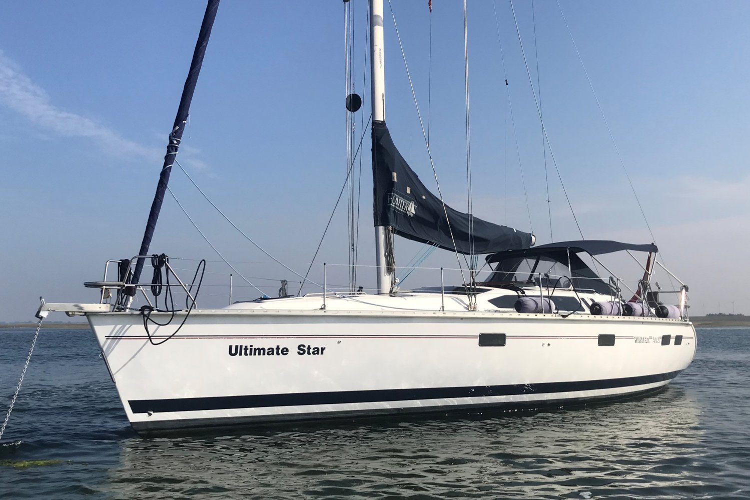 hunter legend sailboat for sale