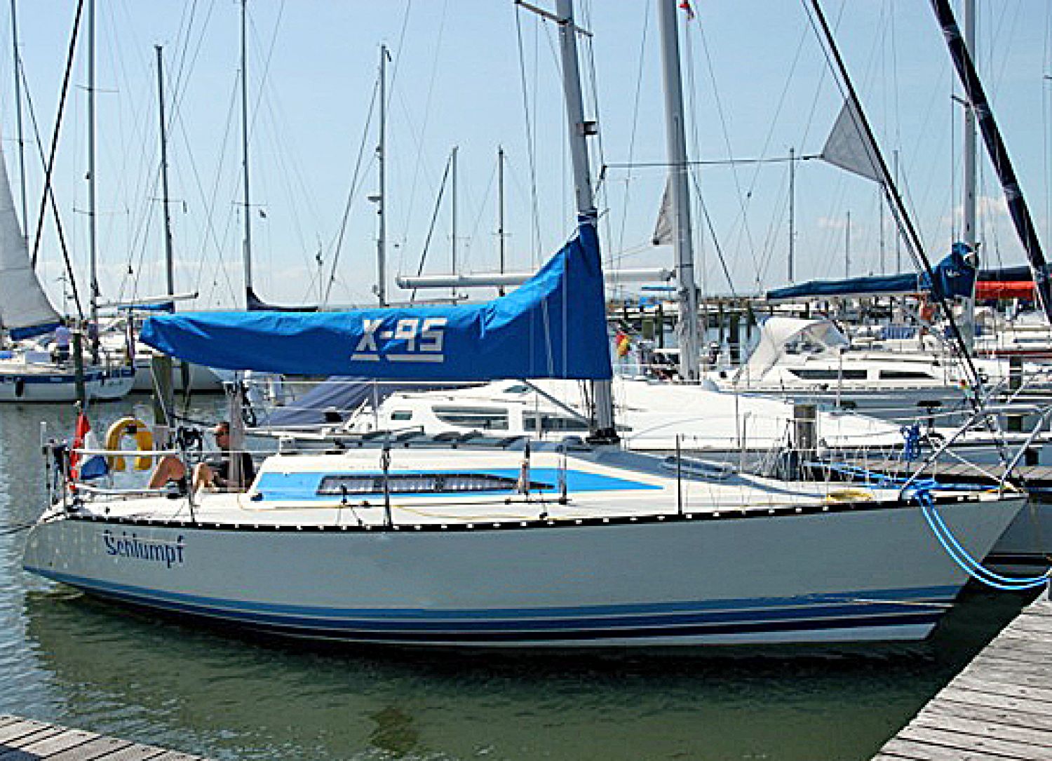 x 95 sailboatdata