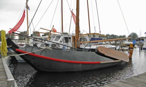 Van Der Vaart Schokker ., Plat- en rondbodem, ex-beroeps zeilend for sale by 