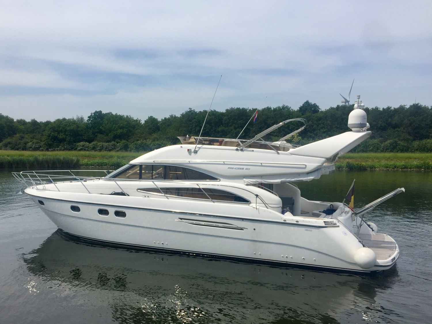 Princess 50 FLYBRIDGE - 2003 | Jachtmakelaardij Kappers