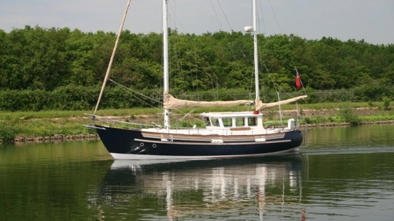 Fisher 37, Motorsailor for sale by Jachtmakelaardij Kappers