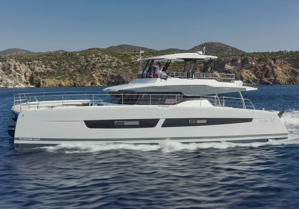 Fountaine Pajot Power 67, Multihull motorboot for sale by Newpoint Yachting