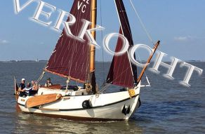 Vollenhovense Bol 8.50m Strijkbare Mast Platbodem Jacht
