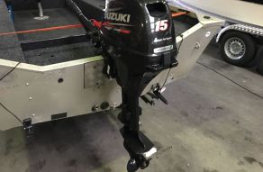Suzuki DF15AL Tillerarm!