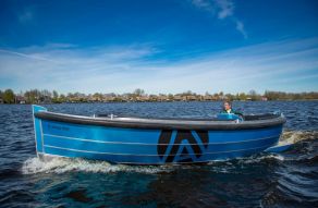 Aluship (met unieke pod-drive) E-Sloep 650
