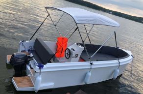 FALON 490 TENDER (WIT) + Suzuki 9.9 BRL + DIV OPTIES + Nieuw: 2021