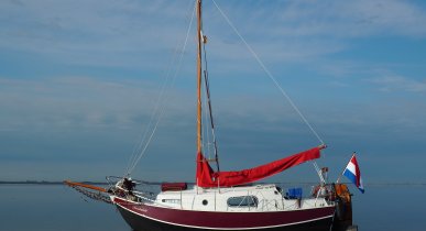 Kimkieler ( Bemiddeling ) Zeilboot Platbodem, Plat- en rondbodem, ex-beroeps zeilend for sale by Noorse Sloepen