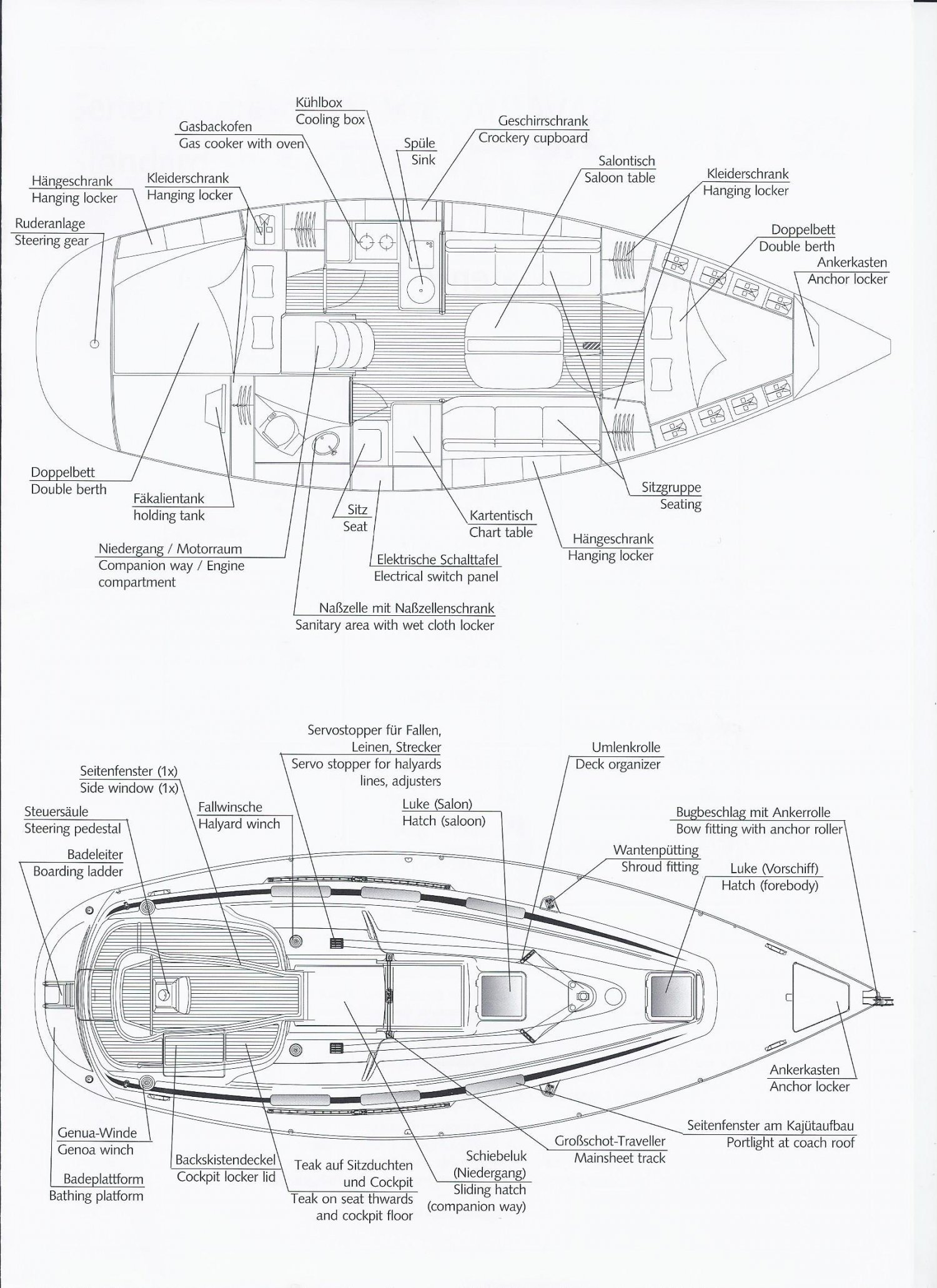 sailing yacht a technische daten