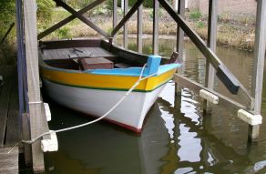 Teakhouten Sloep