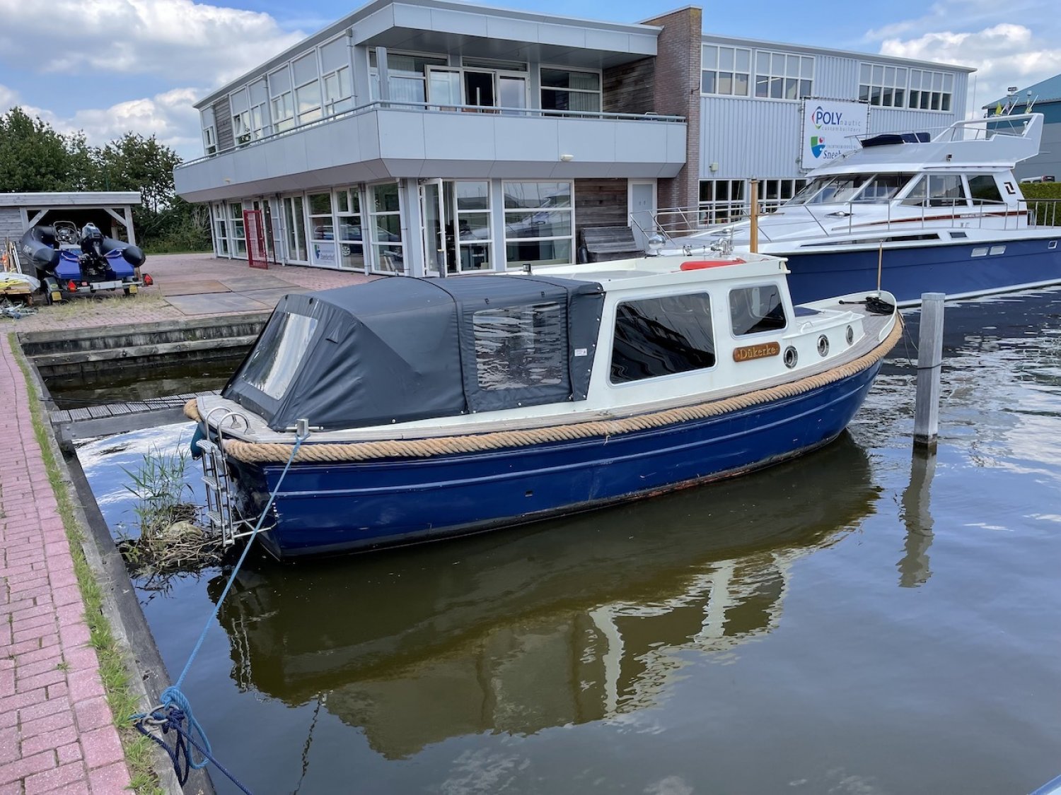 stahl motoryacht zu verkaufen