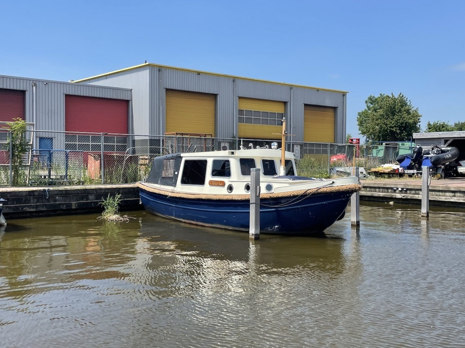 stahl motoryacht zu verkaufen