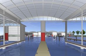 Schiphuis 15.20 Mtr + Garage In Heeg