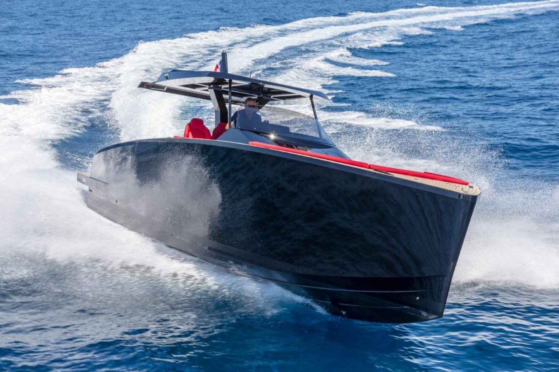 Tesoro Black Series, Speedboat and sport cruiser for sale by Witsen Marine
