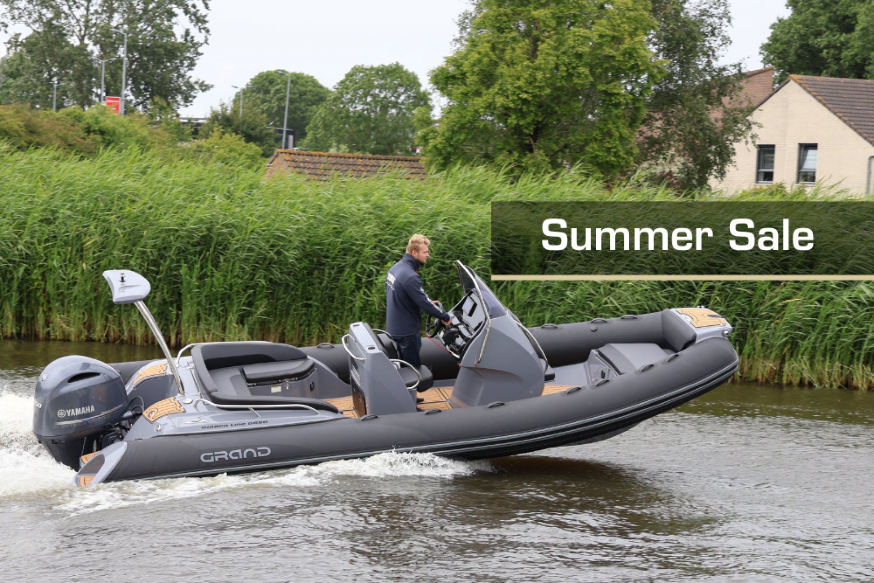 Grand Golden Line 650 Incl. 150 PK Yamaha, RIB en opblaasboot for sale by Witsen Marine