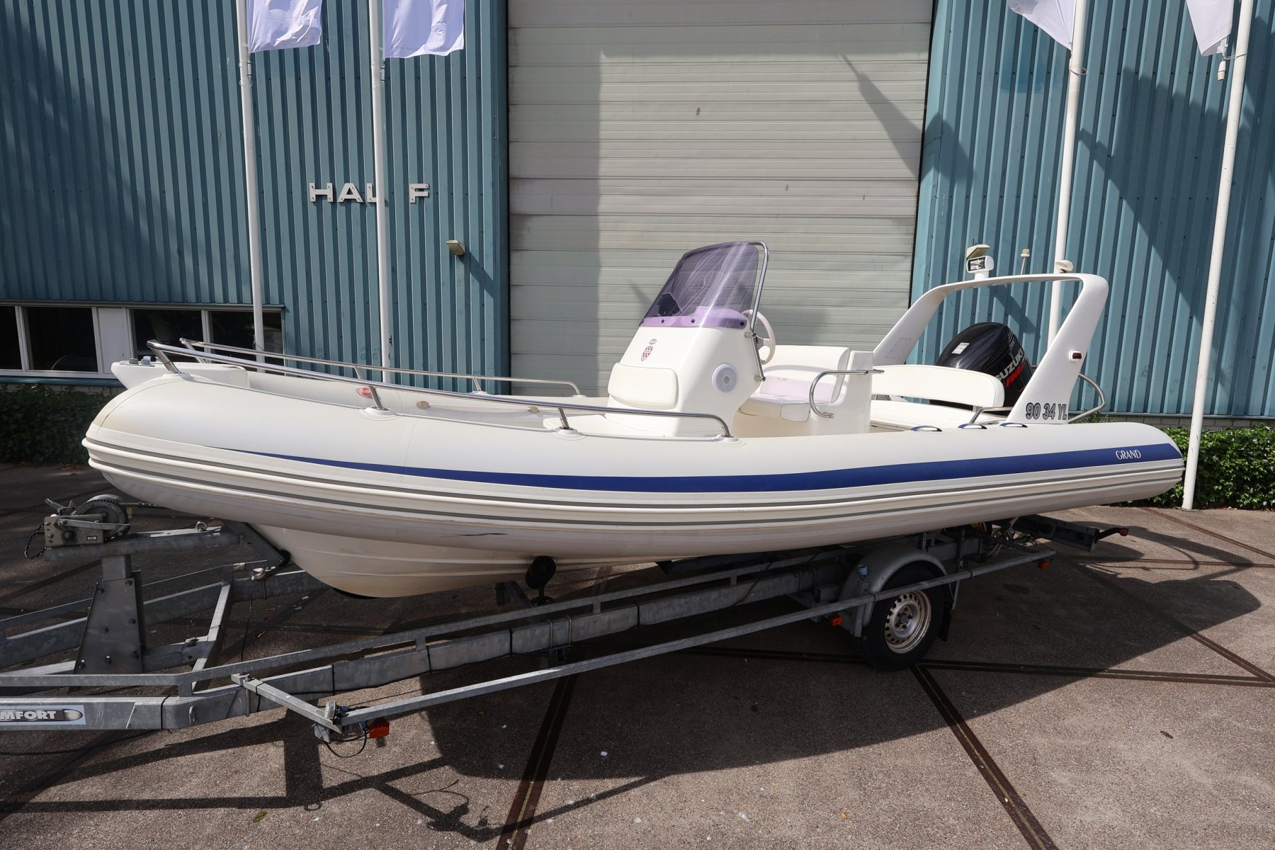 Grand Silver Line 650, RIB en opblaasboot for sale by Witsen Marine