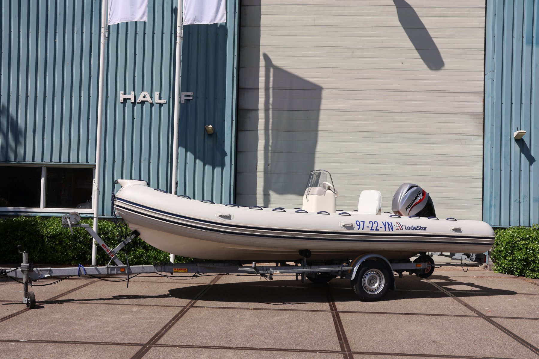 Lodestar 610 Met Sterk Trailer, RIB und Schlauchboot for sale by Witsen Marine