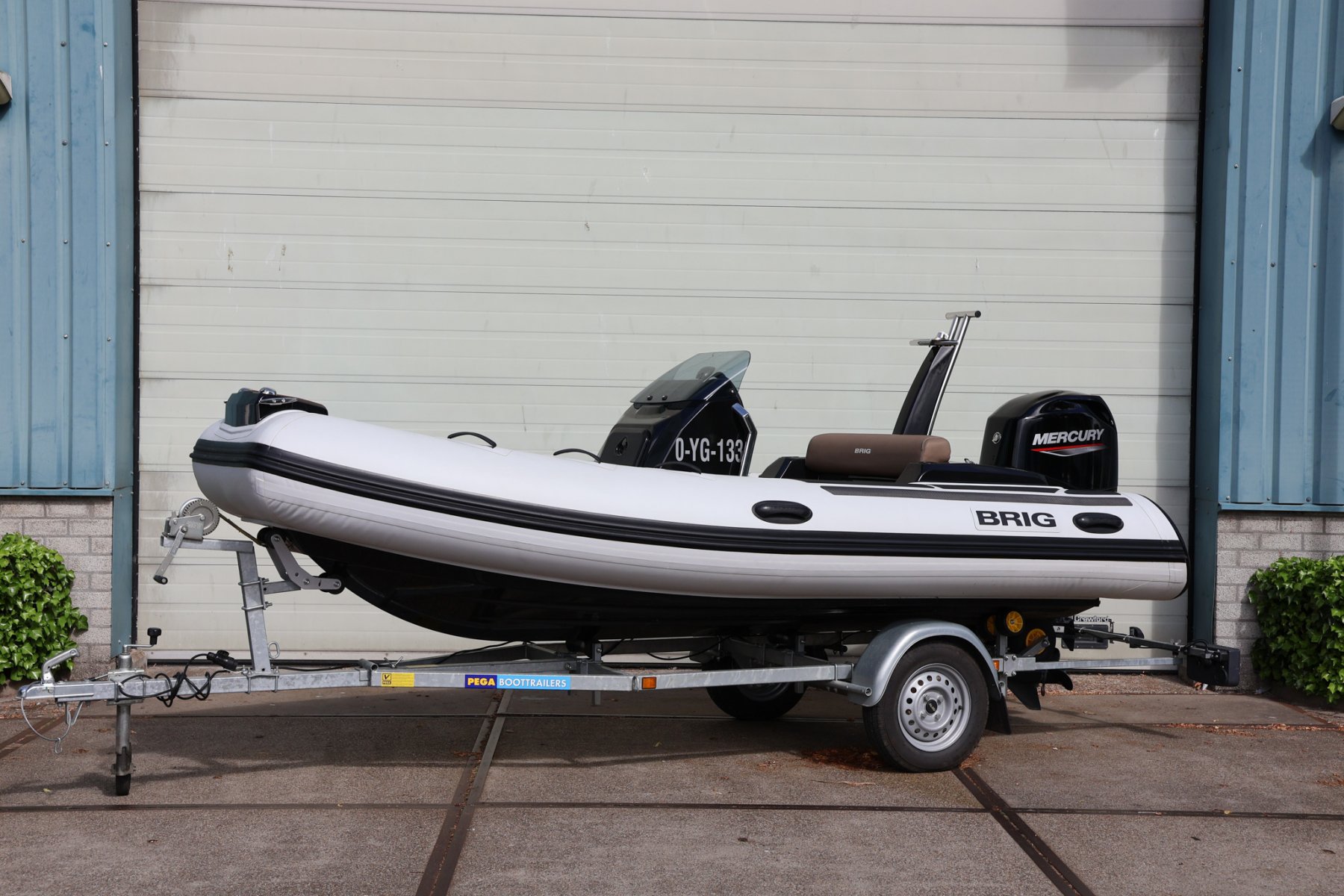 Brig Eagle 4 Met Mercury 60 PK En Pega Trailer, RIB and inflatable boat for sale by Witsen Marine