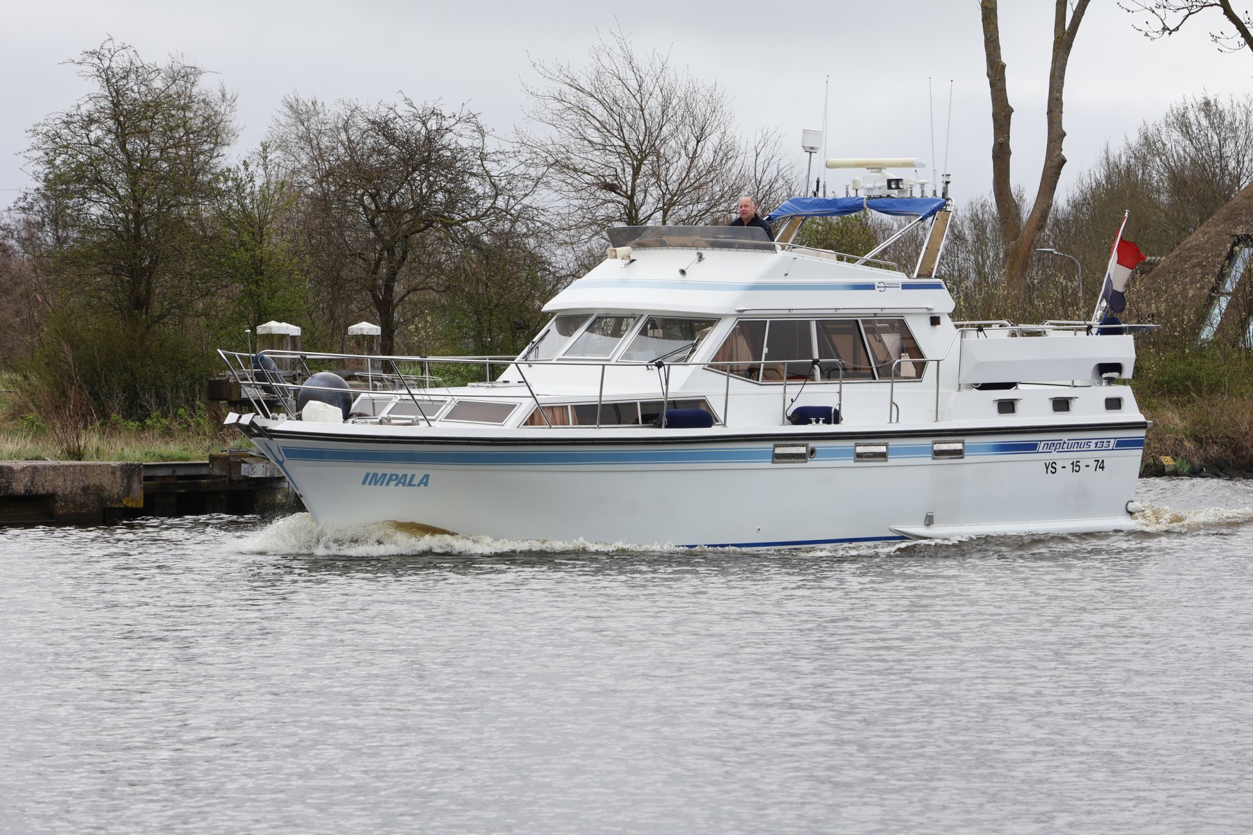 Neptunus 133 Flybridge, Motorjacht for sale by Witsen Marine