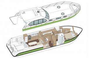 Nicol's Yacht Nicols Estivale Sixto Green Electric New
