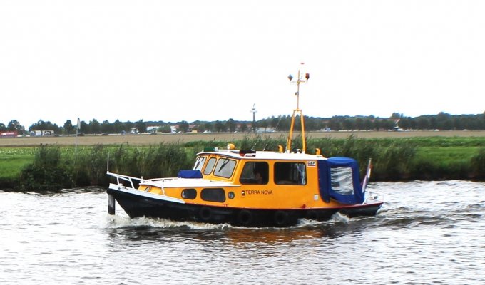Vlet R.D.W. RWS Opduwer/werkboot, Ex-commercial motor boat | Pedro-Boat