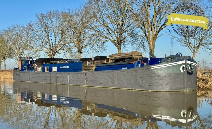 Spits (Péniche) Spits - Péniche - Barge, Varend woonschip for sale by Lighthouse Boating