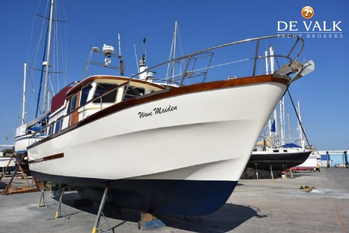 houten verkiezing Alice Colvic Trawler Yacht boot te koop, Motorjacht, Polyester, € 60.000
