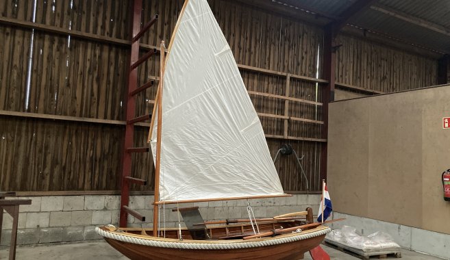 Zeilvlet Klein Duimpje, Open zeilboot for sale by Workumer Jachtcentrum