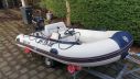 Yam 400S inc. 40pk Mercury en trailer