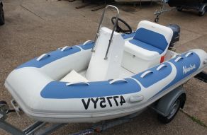 Adventure Vesta 345 inc. 20pk Yamaha en trailer