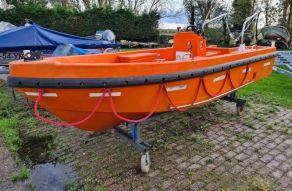 Ex. Reddingsboot inc. Lowrance Elite 4X dieptemeter