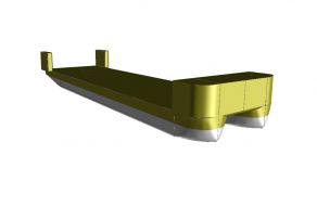 Catamaran Pontoon