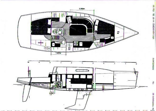 reflex 38 sailboat data