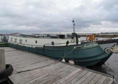 Motorplatbodem Varend Woonschip, Bateaux fluviaux for sale by Fluvial Passion