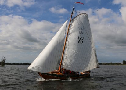 Van Der Meulen Open Schouw, Bateaux fluviaux classiques for sale by Fluvial Passion