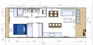 Boat Haus Mediterranean 12X4 ROYAL Houseboat