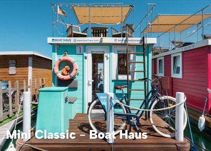 Boat Haus Mediterranean 6x3 Classic Houseboat, House-Boat for sale by Fluvial Passion