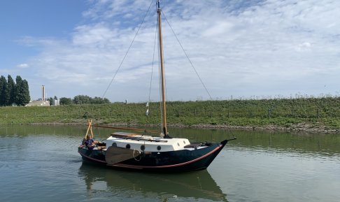 Gipon Grundel, Plat- en rondbodem, ex-beroeps zeilend for sale by Schepenkring Dordrecht