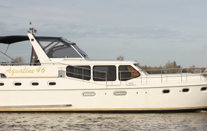 Aqualine 46 AK, Motorjacht for sale by Jachtbemiddeling Terherne-Nautic