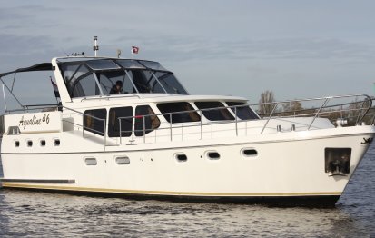 Aqualine 46 AK, Motoryacht for sale by Jachtbemiddeling Terherne-Nautic