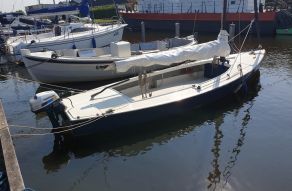 Poly Valk Met Alu Mast, Giek & Gaffel