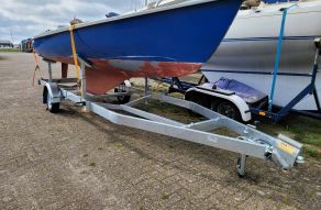 Zeilboot trailer 1350 Plank