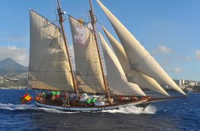 Gaff Rigged Classic Schooner