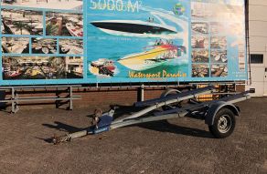 Boottrailer ongeremd 1-asser escort