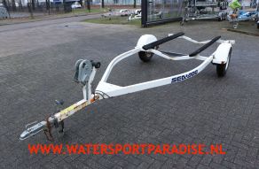 Stallingstrailer 1-asser balken
